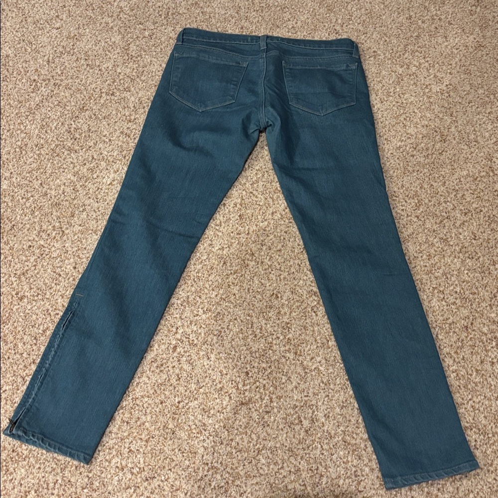 J brand “The Deal” skinny jeans w/ zippers on bottoms 29 EUC - Picture 5 of 10